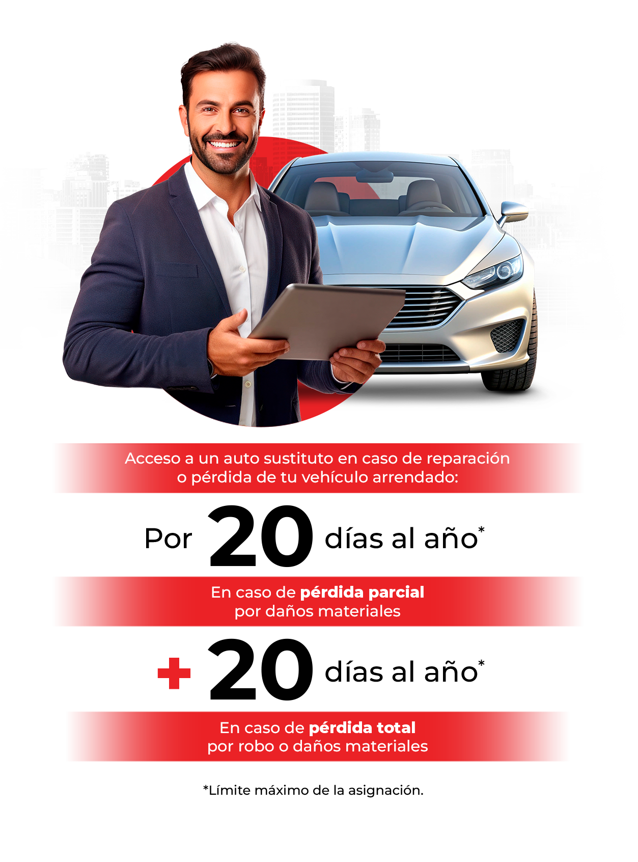 Beneficios auto sustituto