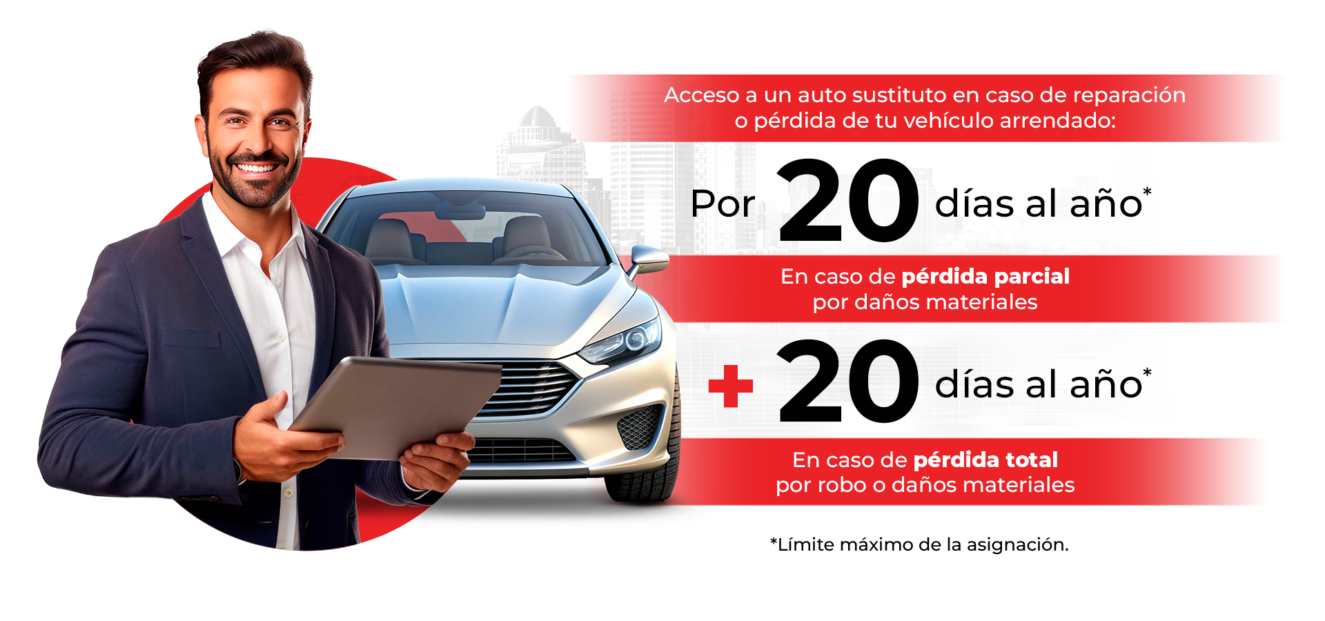 Beneficios auto sustituto